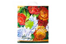 Пакет петля  ДПА 40х43 Цветущий сад /10уп х 50шт/ ПВД 80мкм (500шт)