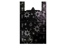 Пакет Майка Мега 37х62 Звезда черная /20уп х 50шт/ 30кг  11гр  (1000шт)