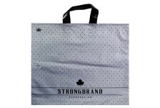 Пакет петля  Тико 34х40 Рубчик серый /6уп х 50шт/ ПВД 70мкм (300шт)