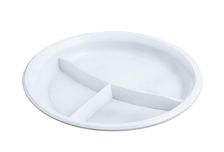 Тарелка  д 205 3-х секц. Чайковский пластик Эконом 5гр /42уп *50 шт/ (2100шт)