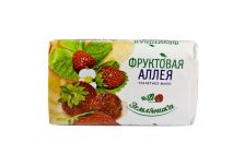 Мыло туалетное фасов. 90гр Фруктовая аллея Земляника в индив. упак (104шт/кор) НЭФИС