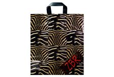 Пакет петля  ДПА 40х43 Зебра /10уп х 50шт/ ПВД 80мкм (500шт)