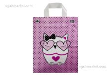 Пакет петля  Тико 35х28 Розовое настроение/14уп х 50шт/ ПВД 55мкм (700шт) петля