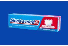 Зубная паста БЛЕНДАМЕД в ассорт. 100мл (24шт)