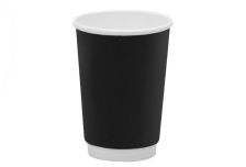 Бум стакан Экопак 0,350л диам 90мм ГН ЧЕРНЫЙ 2-х слойн. /20уп * 20шт/ (400шт)