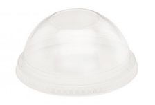 Крышка прозрачная купол Pet ТКЮ без отверстия д. 95  (800шт)