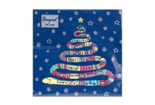 НГ Салфетки 33х33, 20 шт,3 сл. Art Bouquet (12 уп) НГ ГОД ЗМЕИ