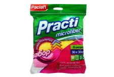 Салфетка из микрофибры 30x30  PACLAN 4шт (36уп)