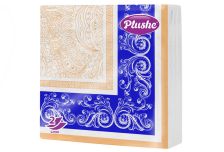 Салфетки 33х33 2-слойн. (PLUSHE Premium Decor) 20л/30уп 