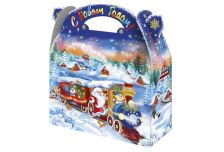 Подарочная упаковка 1500г НГ  ПОЕЗД (140шт)