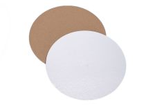 ОСК Подложка 0,8мм д200мм белая/крафт (100шт)