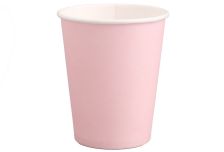 Бум стакан УП 0,250 диам 80мм  Розовый  /20п * 50шт/ (1000шт)