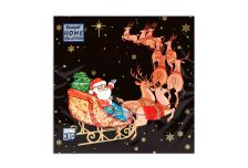 НГ Салфетки 33х33, 20 шт,3 сл. Art Bouquet (12 уп) НГ НОВОГОДНИЙ КОРТЕЖ