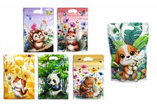 Китай пакет зиплок 15х22 Зверюшки NEW (7х50шт / 350шт) микс 7 видов