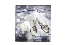 НГ Салфетки 33х33 3-х сл. (МАРИО) 20 л/20шт 