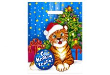 Пакет выруб  НГ Интерпак 31х40 Тигруля /10уп х 50шт/ (500шт) ламин.