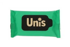 Салфетки влажные Unis (15шт) Perfume Green (108уп)