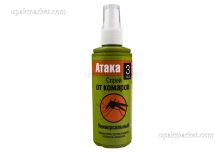 Репелленты Спрей АТАКА 100мл  (48шт)
