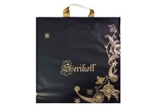 Пакет петля  Серикоф 40х40 Готика черная/16уп х 25шт/ ПВД 95мкм (400шт) петля