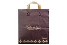 Пакет петля  Серикоф 30х34 Шоколад коричневый (700шт) 90мкм