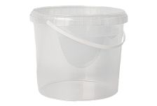 Ведро 5,5 литра прозрачное /230*195/ Спектр-Пласт (1/300 шт)