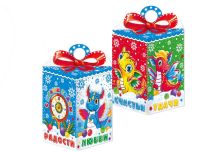 Подарочная упаковка 1000г НГ  ТРИ ДРАКОШИ  (150шт) Символ Дракон