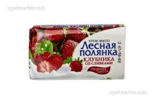 Мыло-крем туалетное фасов. 90гр ЛЕСНАЯ ПОЛЯНКА Клубника со сливками в инд. упак (104шт/кор) НЭФИС