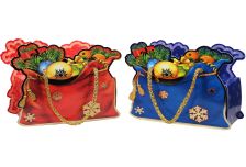 Подарочная коробка синяя/красная (72шт) 18х9х15 (N282,284) НГ
