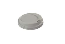 Крышка для стак. Кадо  д.80мм (0,250л)  белая (10уп х100шт)  (1000шт)