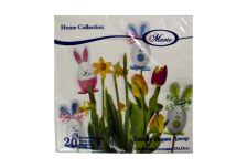 Салфетки 33х33 3- слойн. (МАРИО) 20л/20уп Пасхальные игрушки