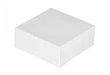 Короб картонный д/тортов 225х225х90 КТ90 белый OSQ (80шт)