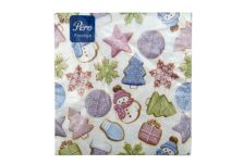 НГ Салфетки 33х33 3-х сл. (PERO Prestige) 20 л/12шт 