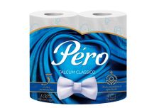 Туалетная бумага PERO CLASSIC blue 3-х сл. 16,3м (4рул) (12уп)