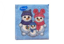 НГ Салфетки 33х33 2-х сл. (ЛИЛИЯ) 20 л/15шт 