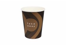 Бум стакан Л-ПАК 0,250л диам 80мм ГН Кофе (take away) (1000шт) ТЭЙК
