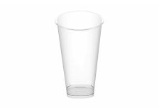 Стакан матовый Bubble Cup с квадратным дном 500 мл.д.90мм.h135мм 24уп. по 18шт.(432шт/кор.)