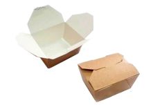 ОСК контейнер универс FOLD BOX  600 Pure Kraft 110х90х65 (450шт)