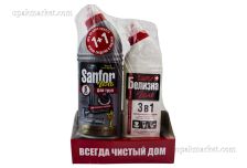 БХ АКЦИЯ Санфор д/труб 750мл+ Санфор Белизна гель 500мл (4шт\кор) Ступино
