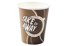 Бум стакан Л-ПАК 0,250л диам 80мм ГН Кофе (take away) (1000шт) ТЭЙК