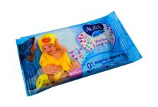 Салфетки влажные АУРА Ультра комфорт (15шт) для детей (110уп)