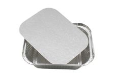 Крышка для алюмин. формы прямоуг. 350 мл 125х95мм 100 шт (1500)