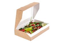 ОСК/OSQ контейнер универ TABOX 1450 gl 260х150х40мм с окном (300шт)