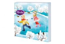 НГ Салфетки 33х33, 15 шт,2 сл. PLUSHE (30 уп) НГ ЗИМНЯЯ ПОРА