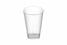 Стакан матовый Bubble Cup с квадратным дном 375 мл.д.90мм.h112мм 24уп. по 25шт.(600шт/кор.)