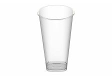Стакан матовый Bubble Cup с квадратным дном 500 мл.д.90мм.h135мм 24уп. по 18шт.(432шт/кор.)