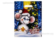 Пакет выруб  НГ Интерпак 31х40 У окошка /10уп х 50шт/ (500шт) ламин.