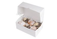 ОСК/OSQ Короб под маффины СUP 6шт БЕЛЫЙ 250х170х100мм (100шт)