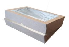 ОСК/OSQ контейнер универ TABOX 1000gl 200х120х40мм с окном (300шт)