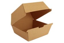 Короб под гамбургер средний крафт МЕГА 95х95х65 (300шт)