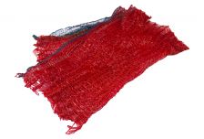 Сетка-мешок с завязками  50х80, до 40 кг, красная (2000шт)